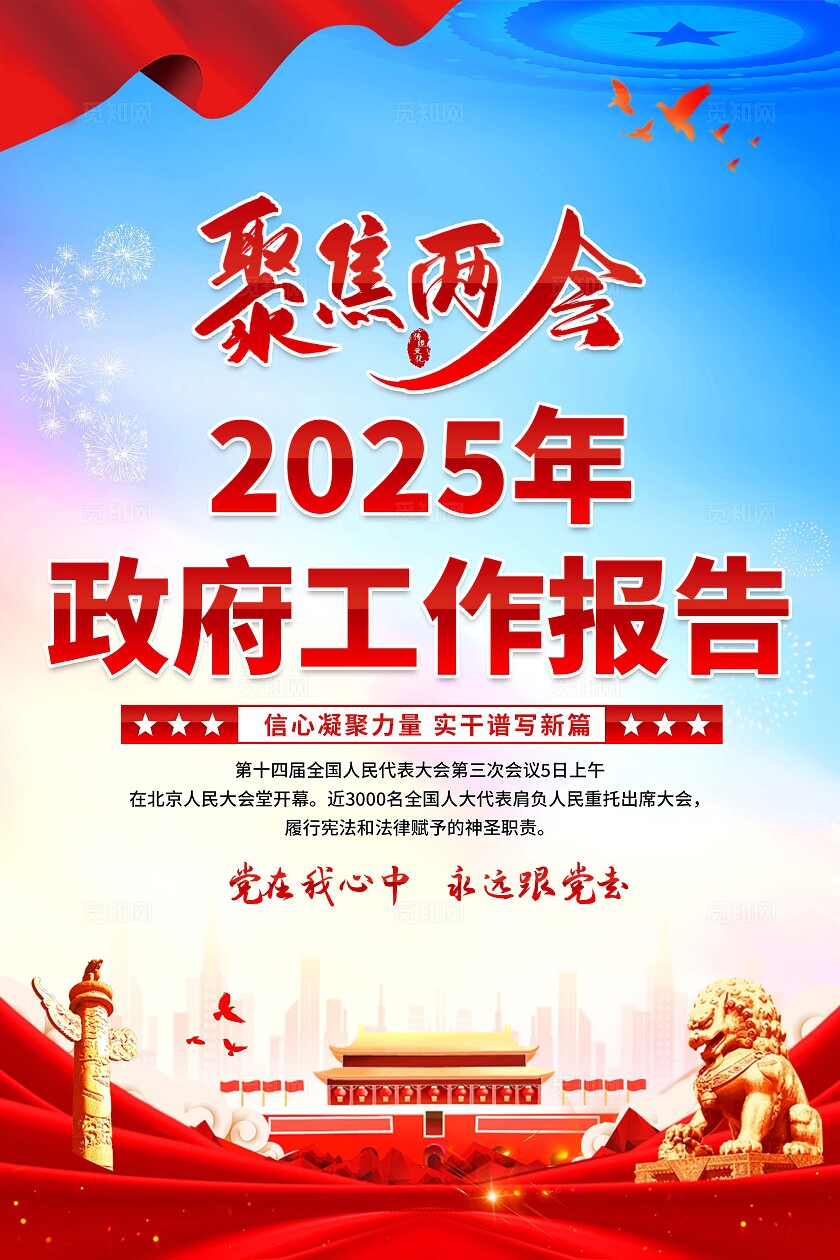 2025年两会海报