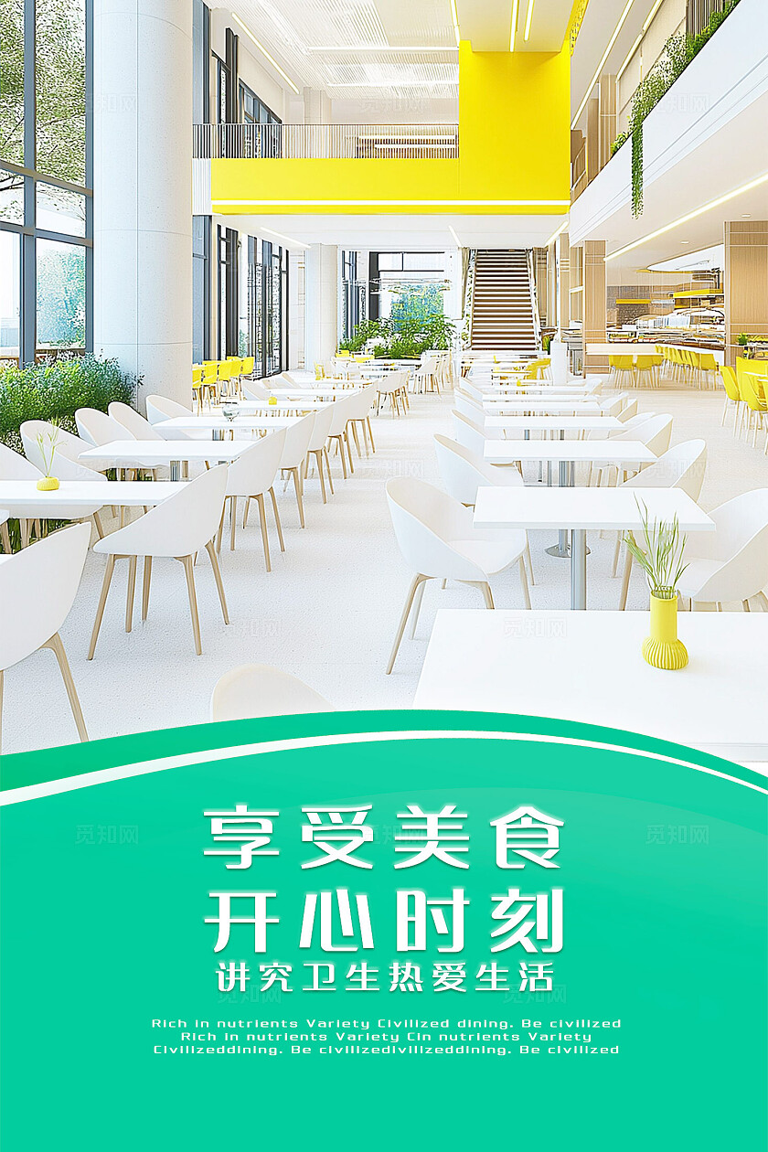 食堂餐厅文化图片套图标语套图