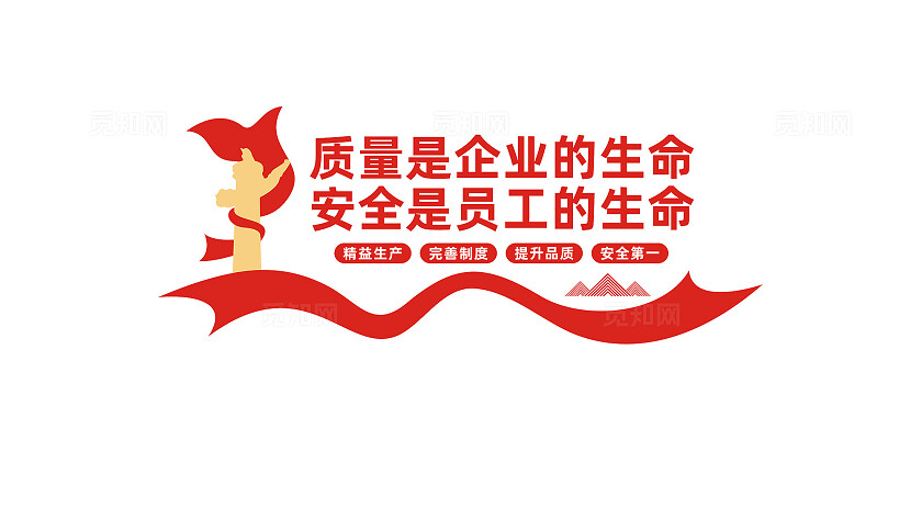 企业安全生产文化墙宣传标语