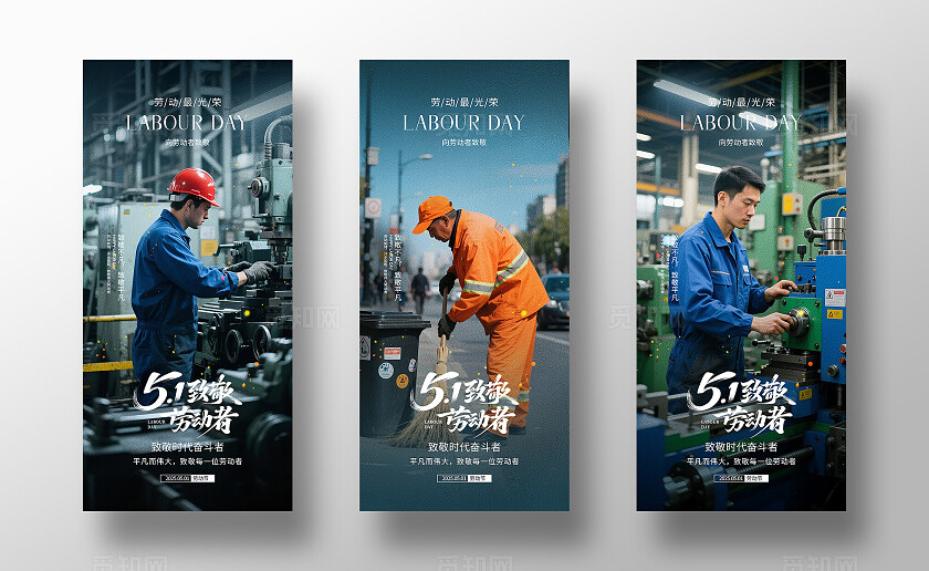 五一劳动节海报