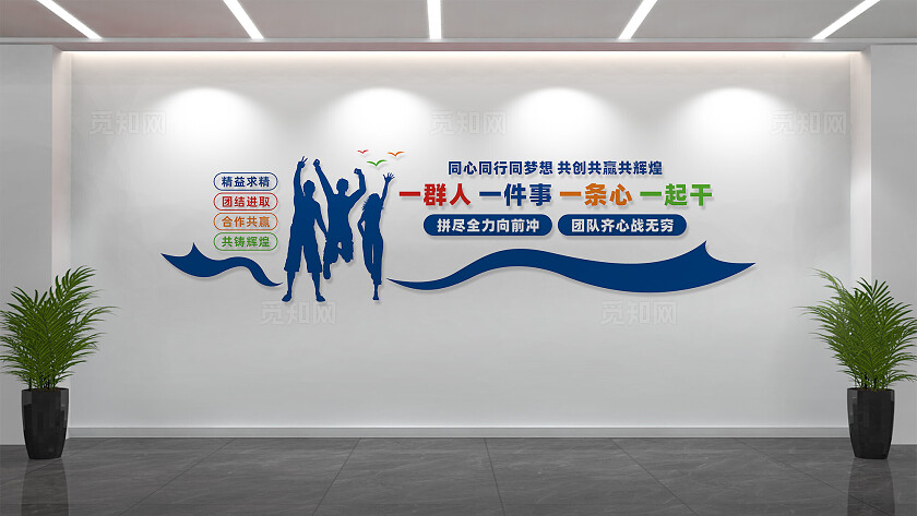 企业励志口号标语文化墙