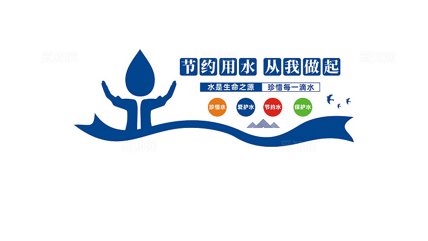 节约用水文化墙宣传标语