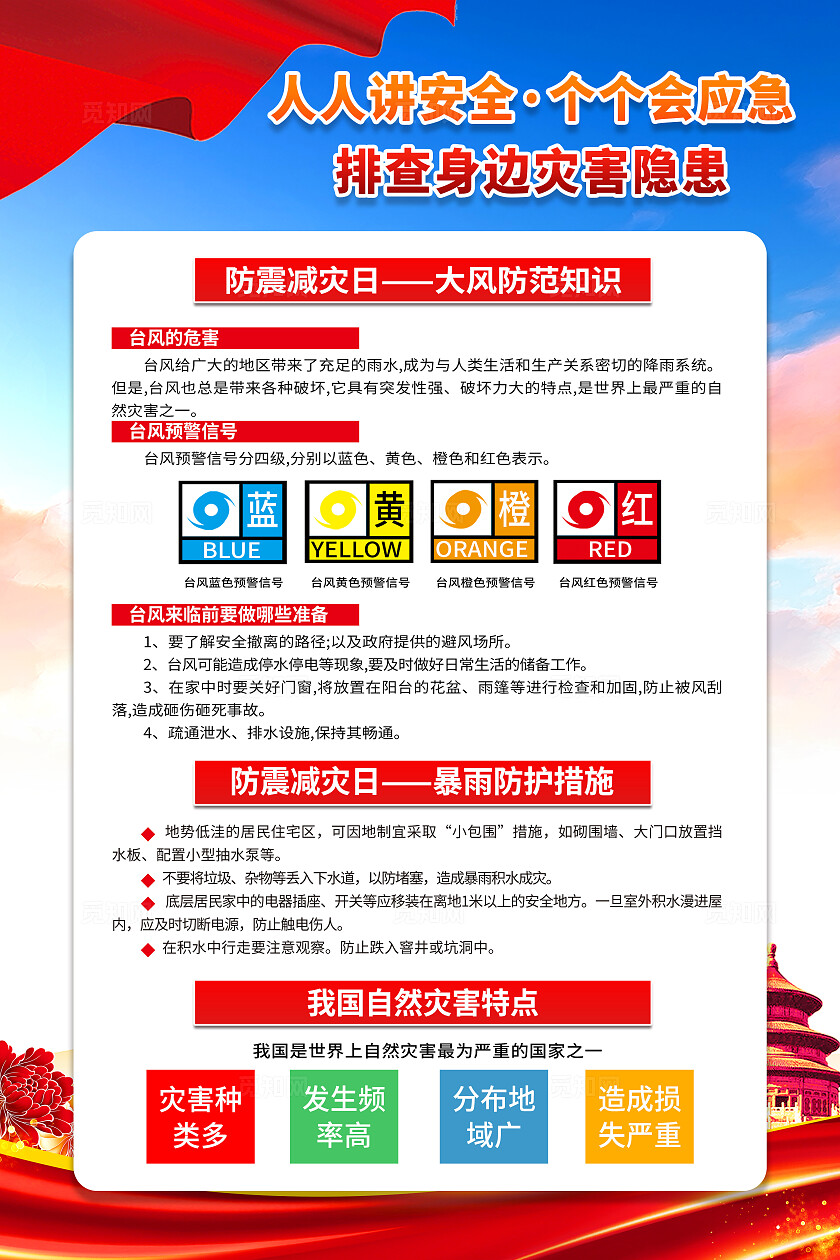 全国防灾减灾日512全国防灾减灾日套图