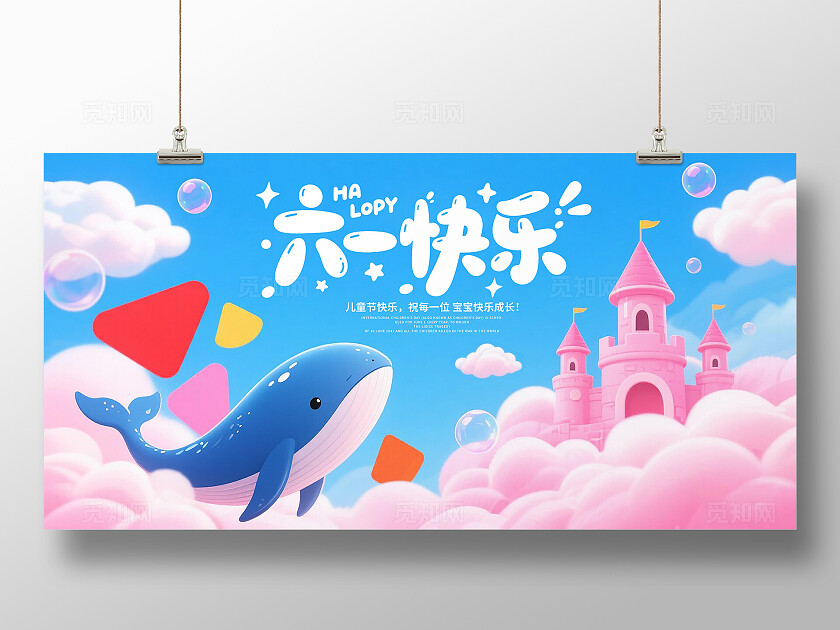 六一儿童节展板