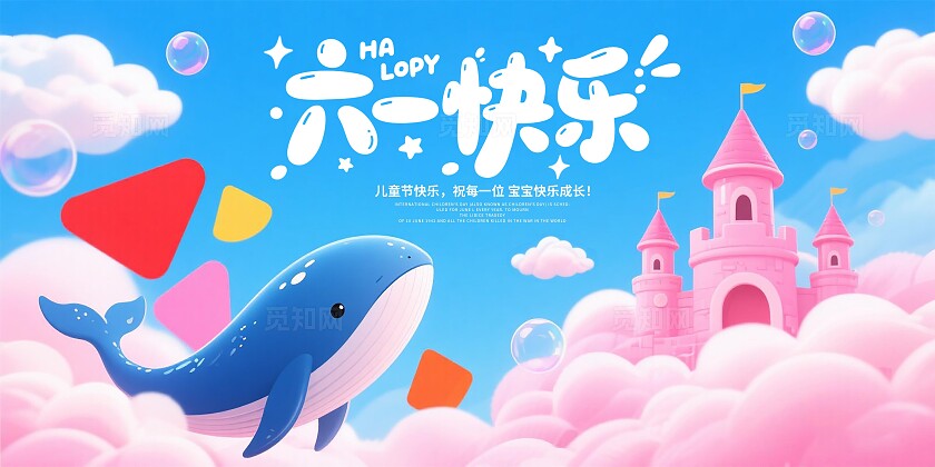 六一儿童节展板