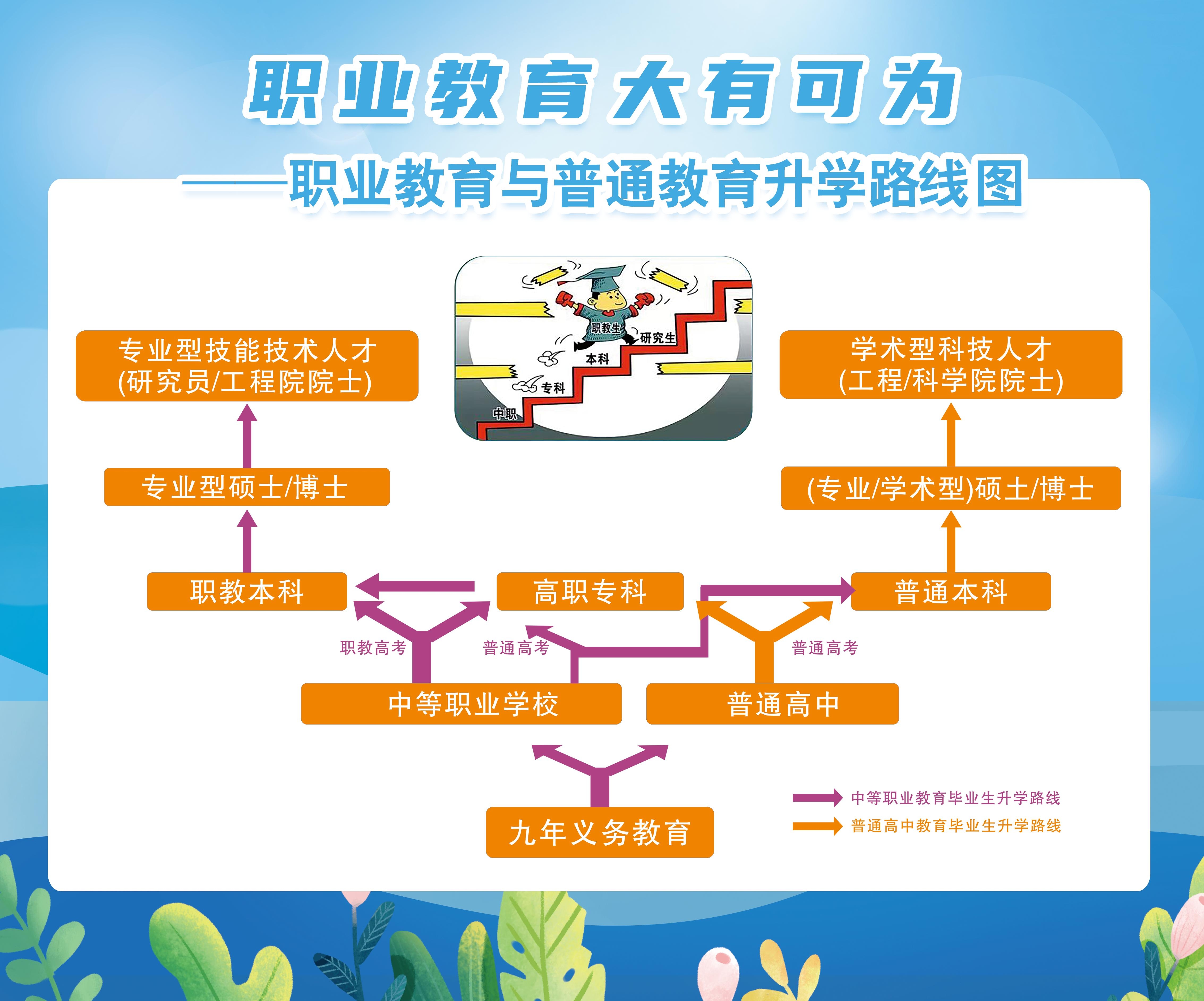 职业教育升学图片