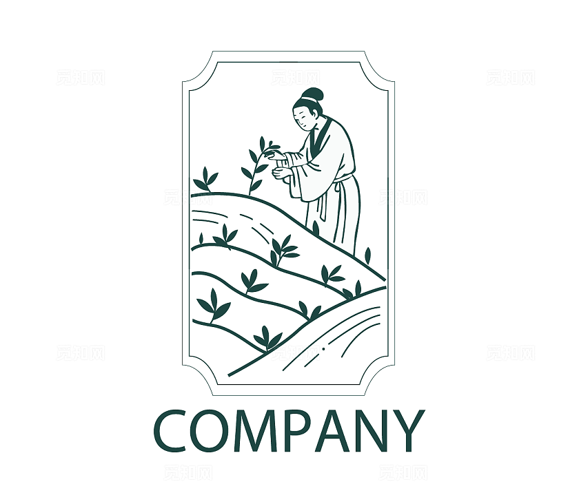 茶叶logo设计茶叶图标素材