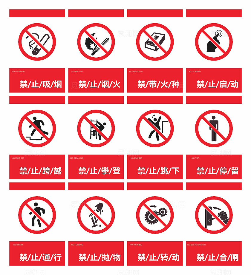 安全警示牌安全标识牌安全提示牌保障安全警示标识