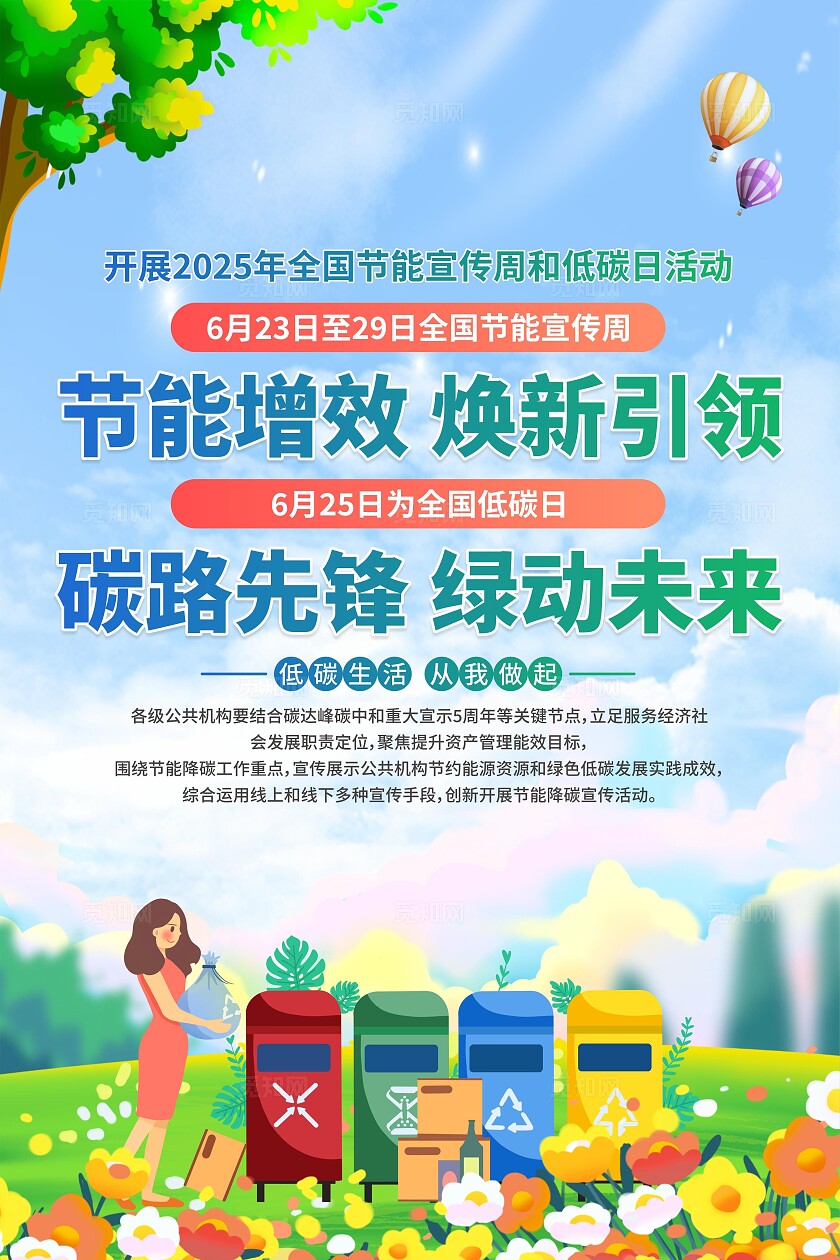 全国节能宣传周海报