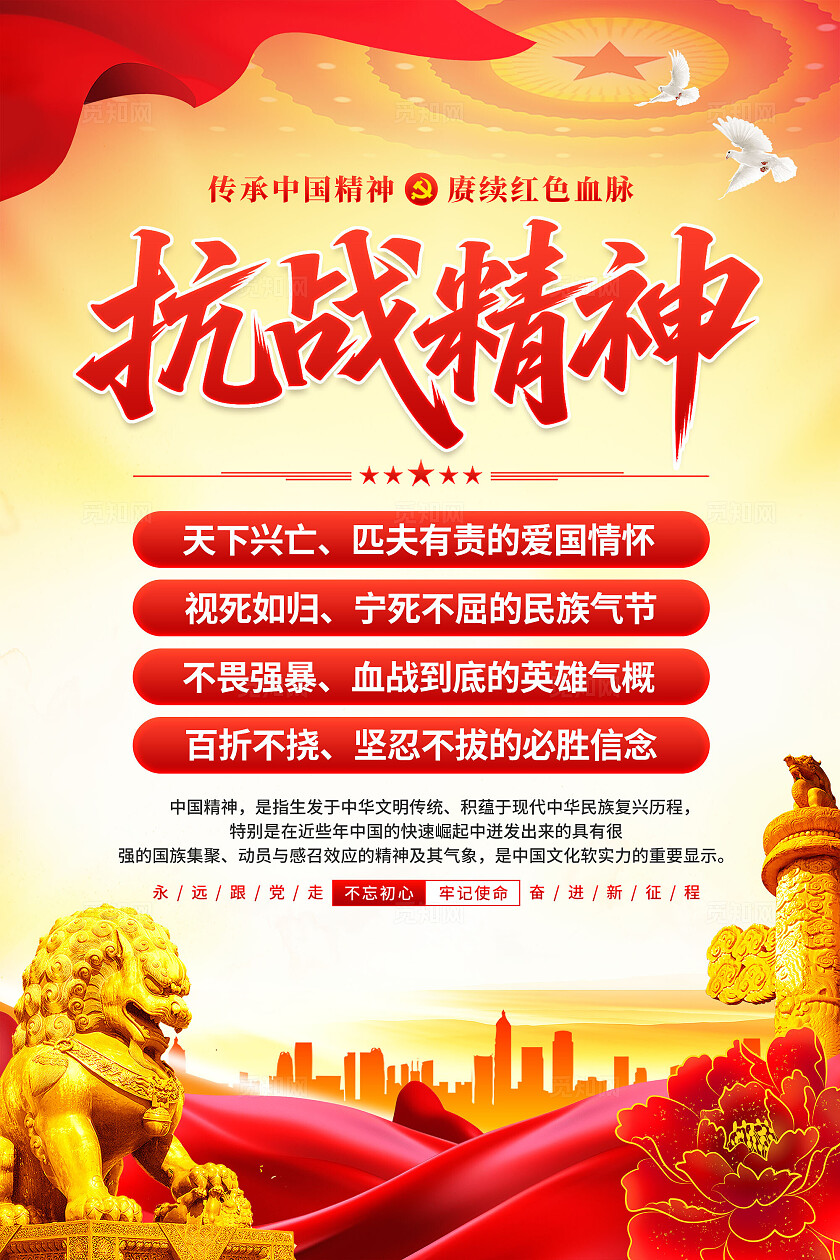 遵义会议精神海报