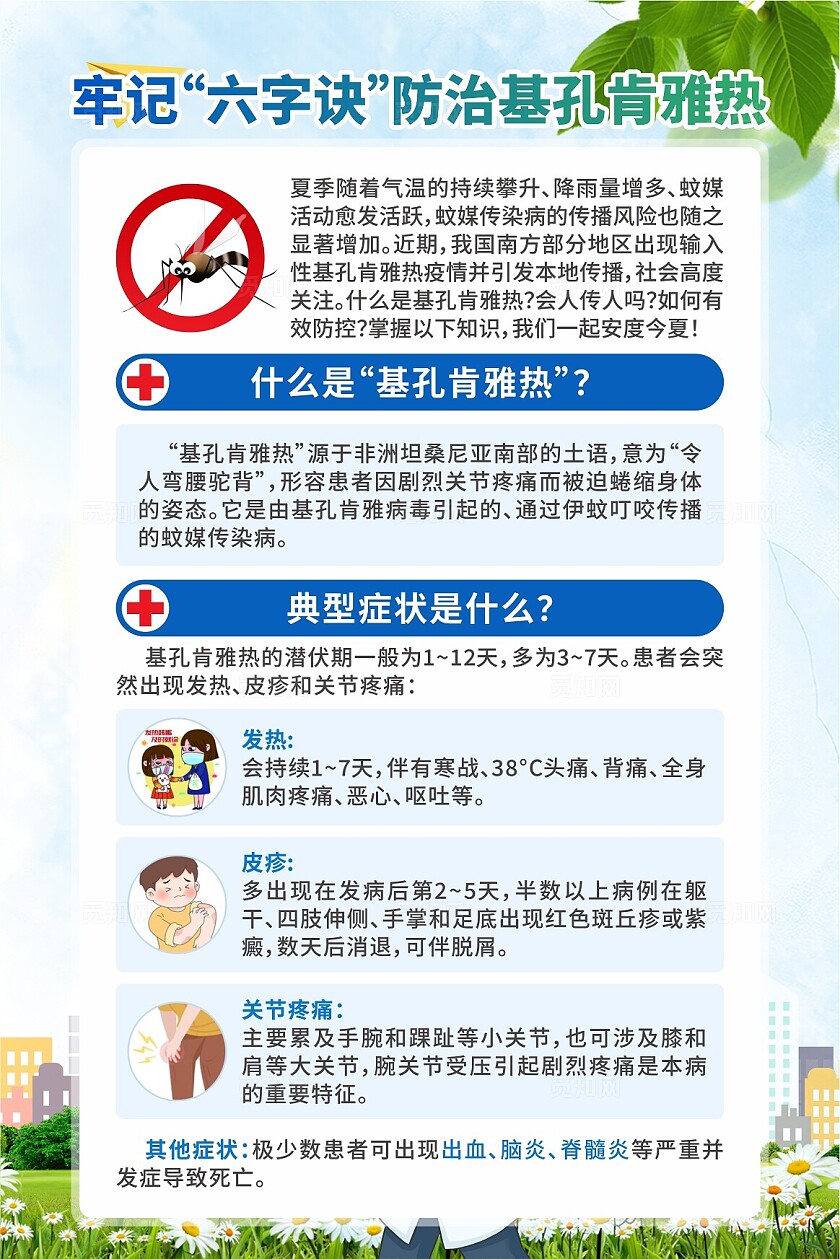 基孔肯雅热海报