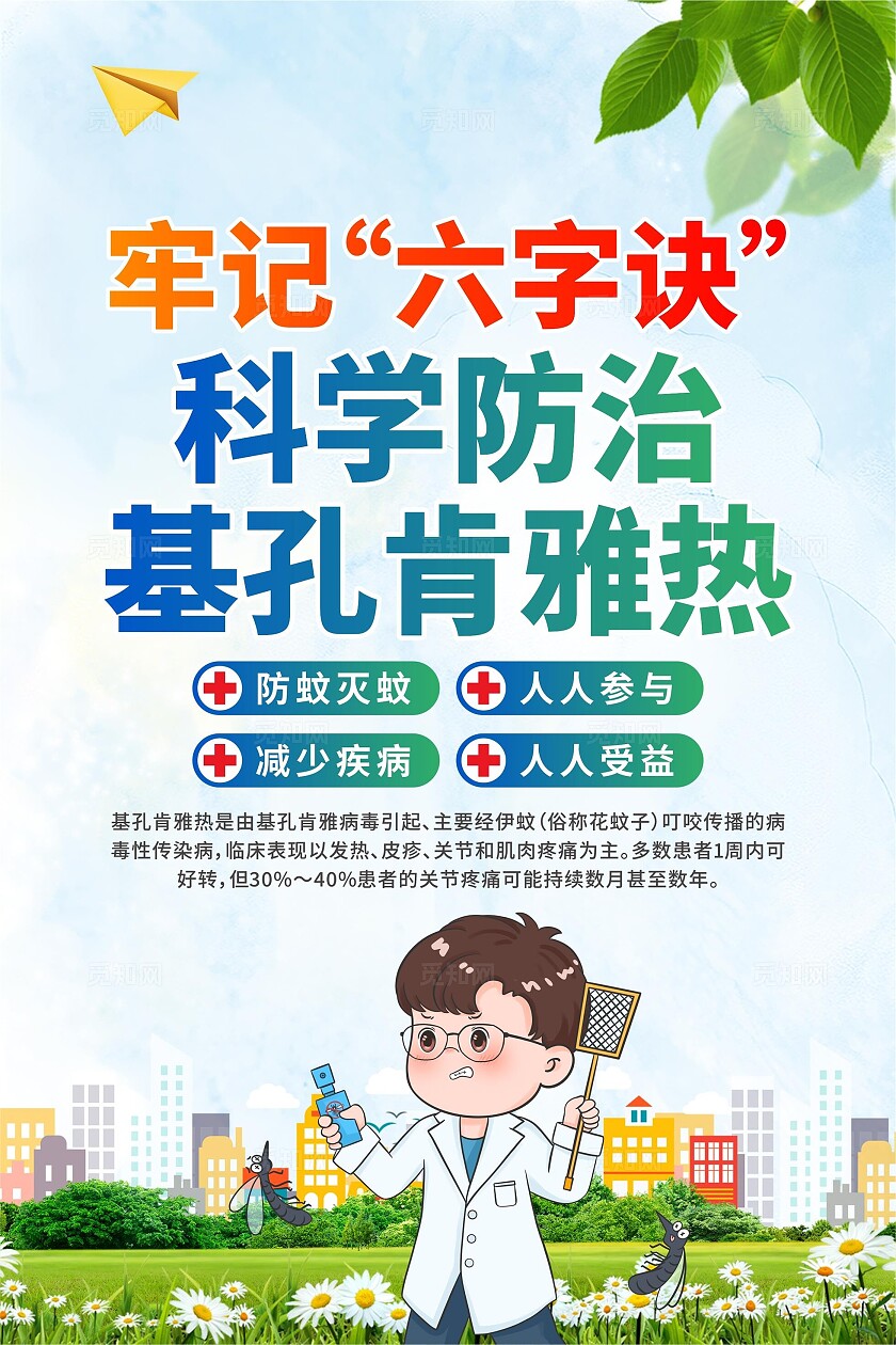 基孔肯雅热海报