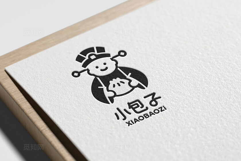 矢量图食品行业小包子logo设计