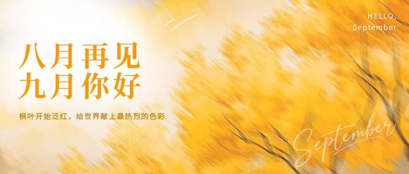 九月你好公众号封面