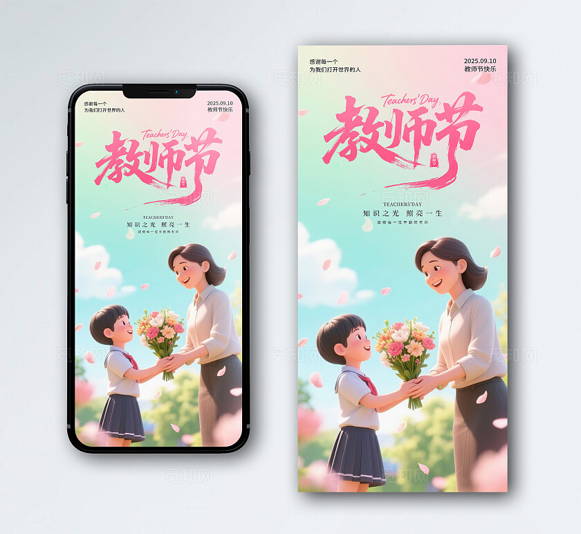 教师节海报