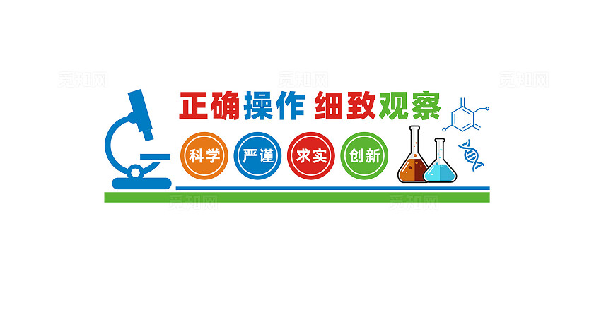 化学实验室文化墙形象墙