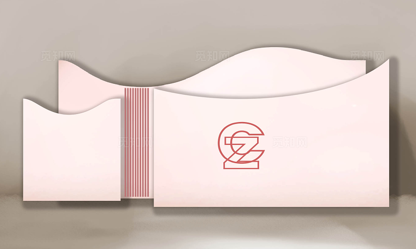 粉色韩式舞台婚礼效果图