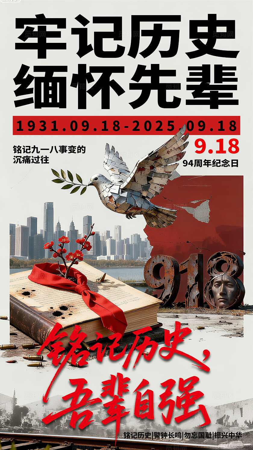 918事变纪念日海报