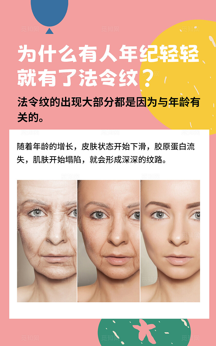 粉色 可爱卡通 美妆护肤 知识科普 小红书封面海报内容笔记