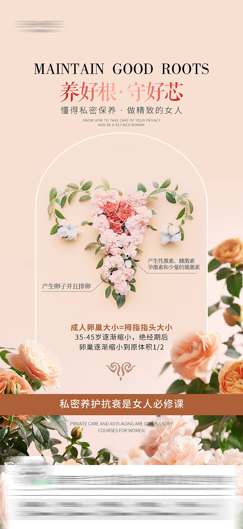 医美女性健康医美健康海报