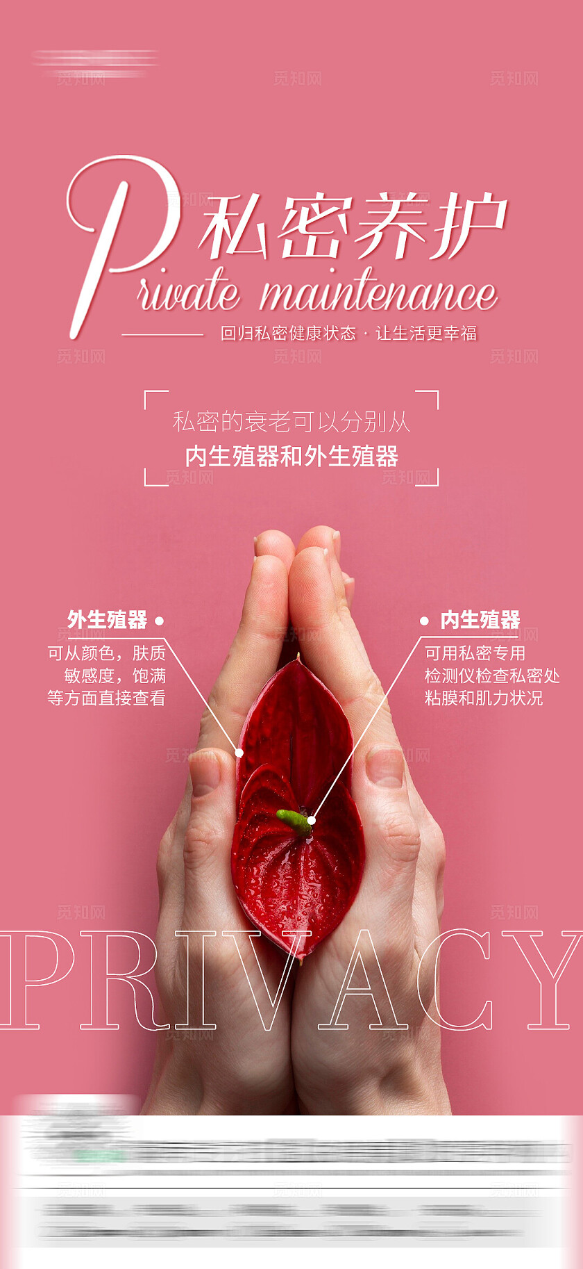 医美女性健康医美健康海报