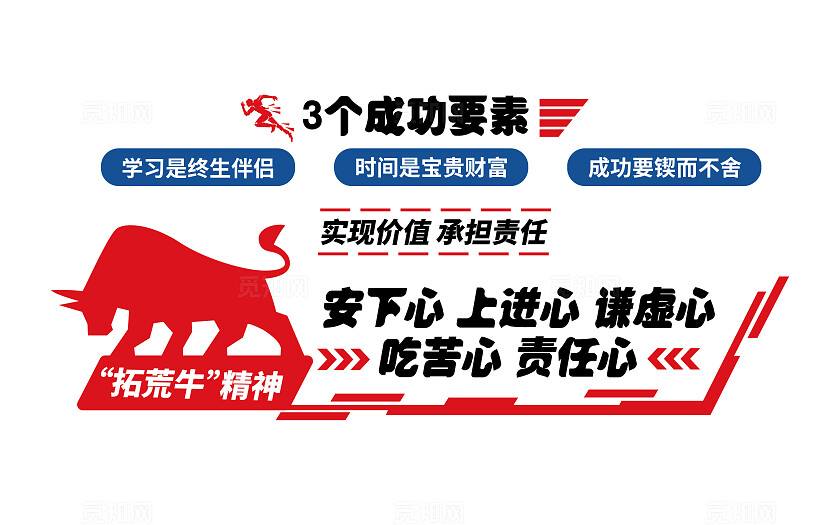 公司文化墙企业文化墙励志文化墙模板