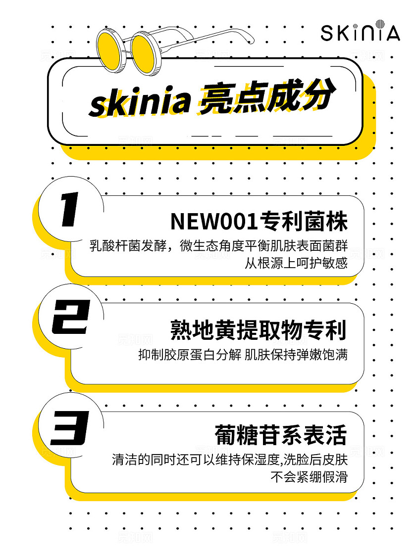 小红书配图美妆护肤知识科普成分功效版式排版海报