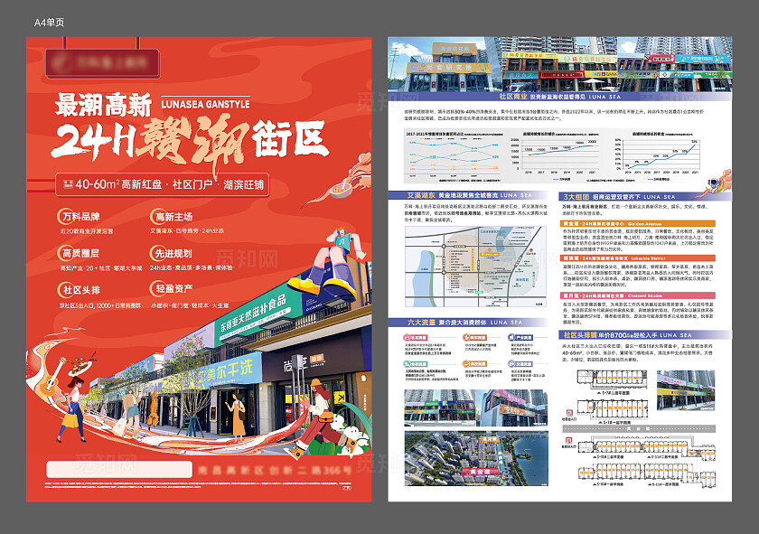 房地产促销活动宣传单页