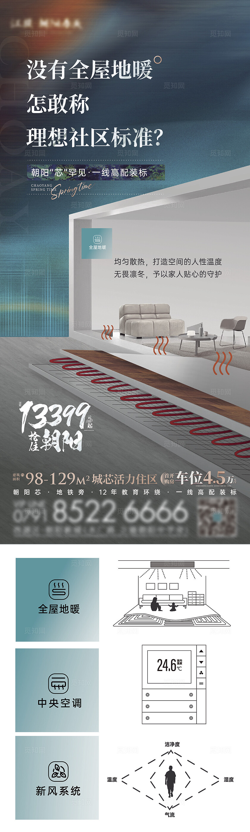 房地产理想社区标注一线装标地产宣传