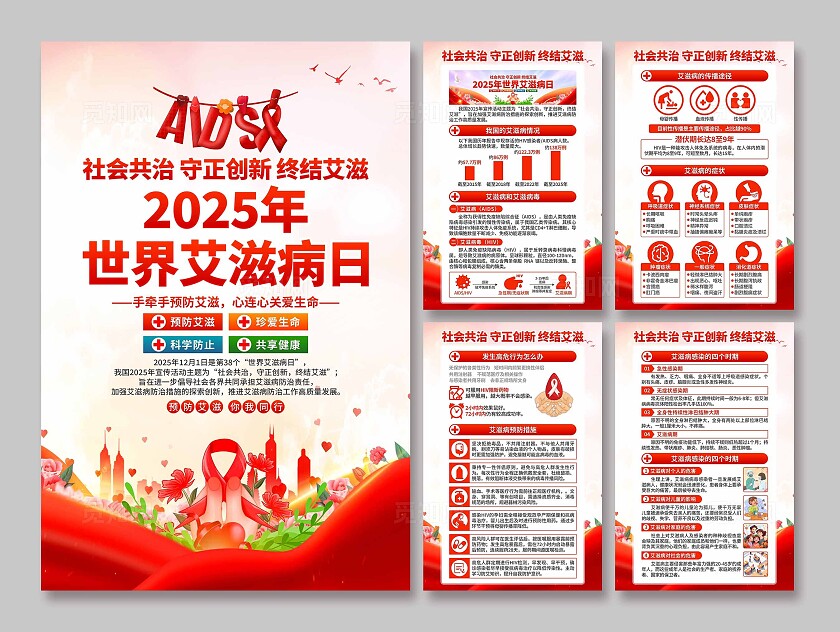 2025年世界艾滋病日海报