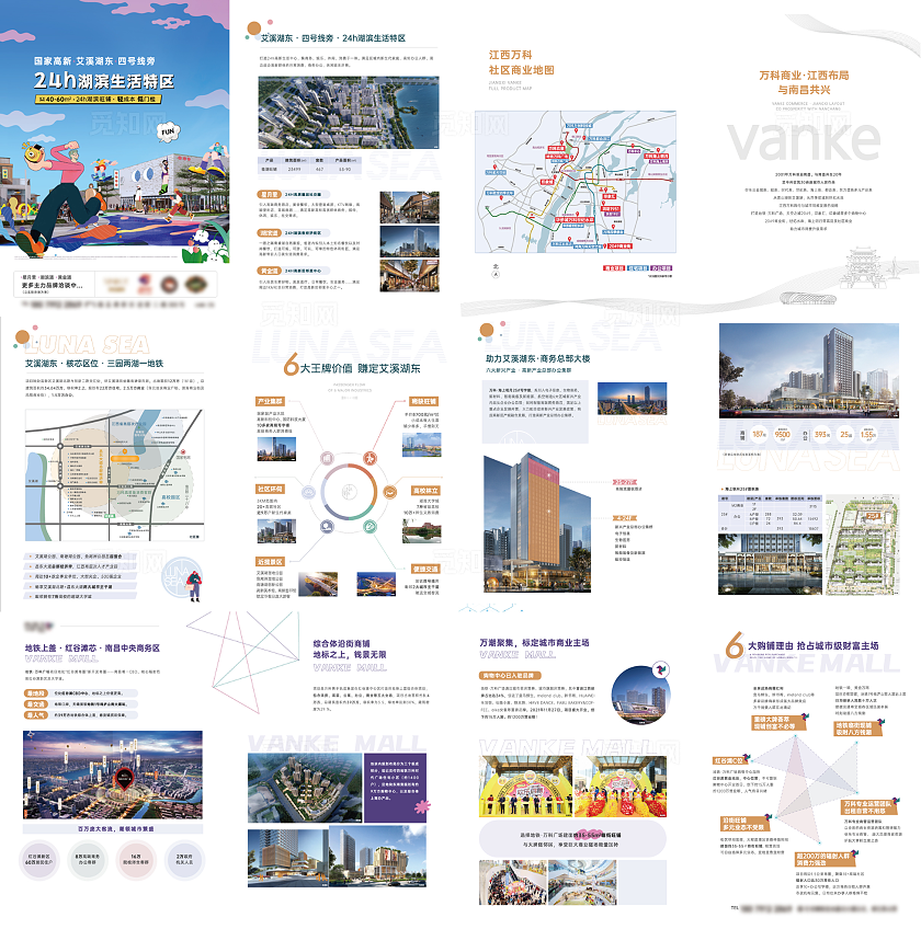 简约高端房地产招商手册宣传