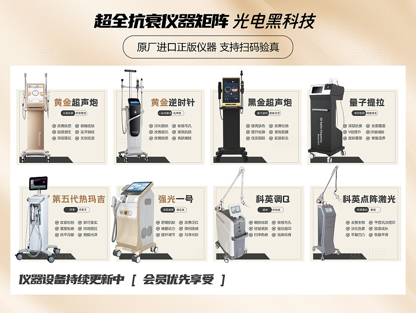 背景板 活动展板 医美 产品 仪器 展示