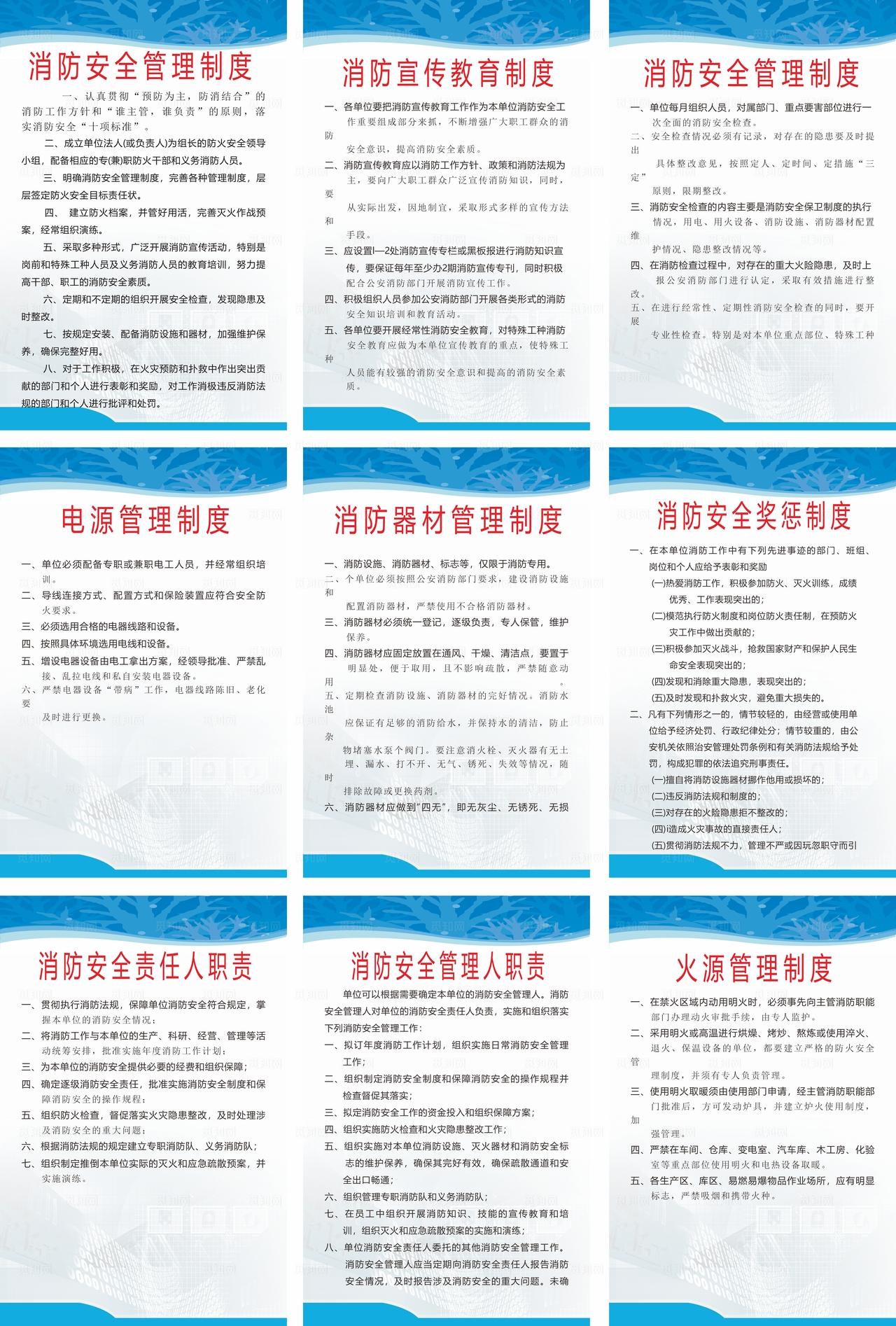 消防制度汇编图片