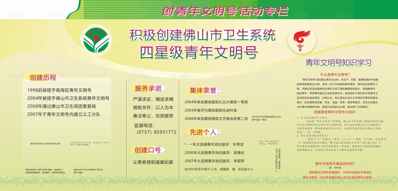 青年文明号图片