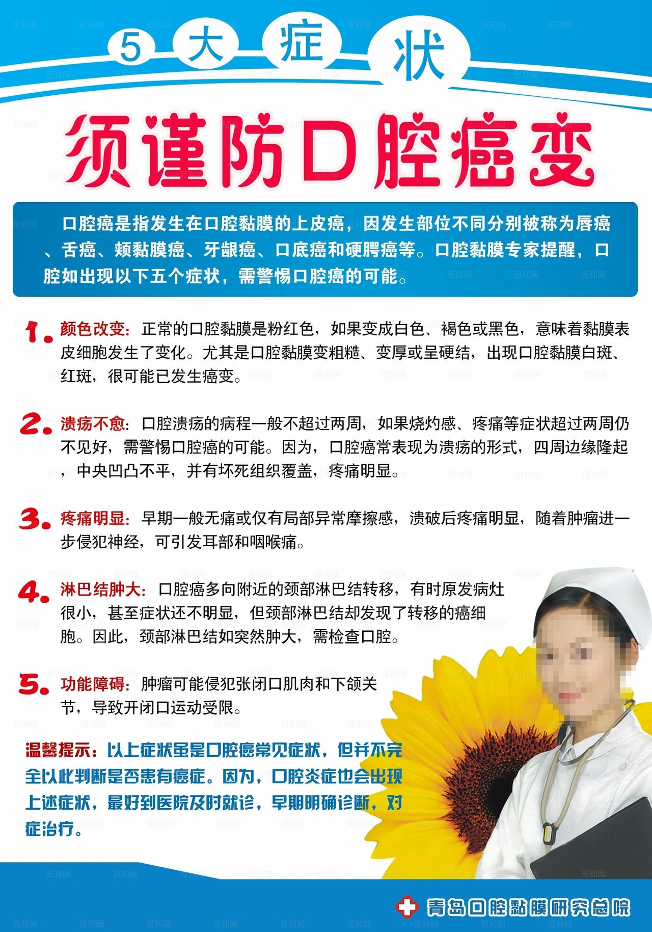 口腔癌癌变图片