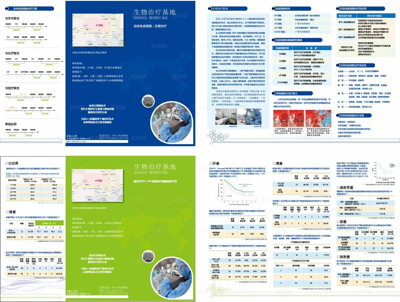 生物治疗三折页图片