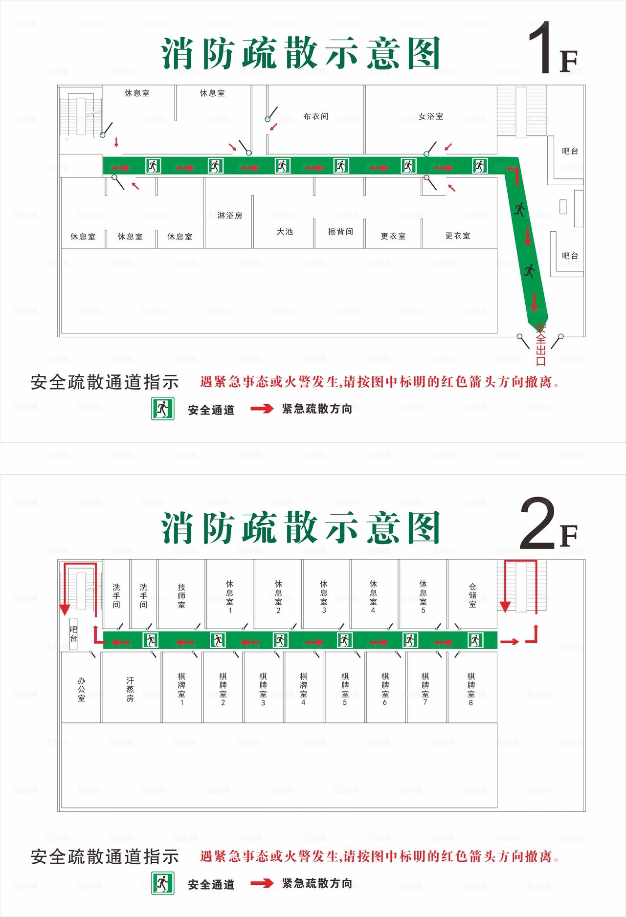 消防通道示意图图片