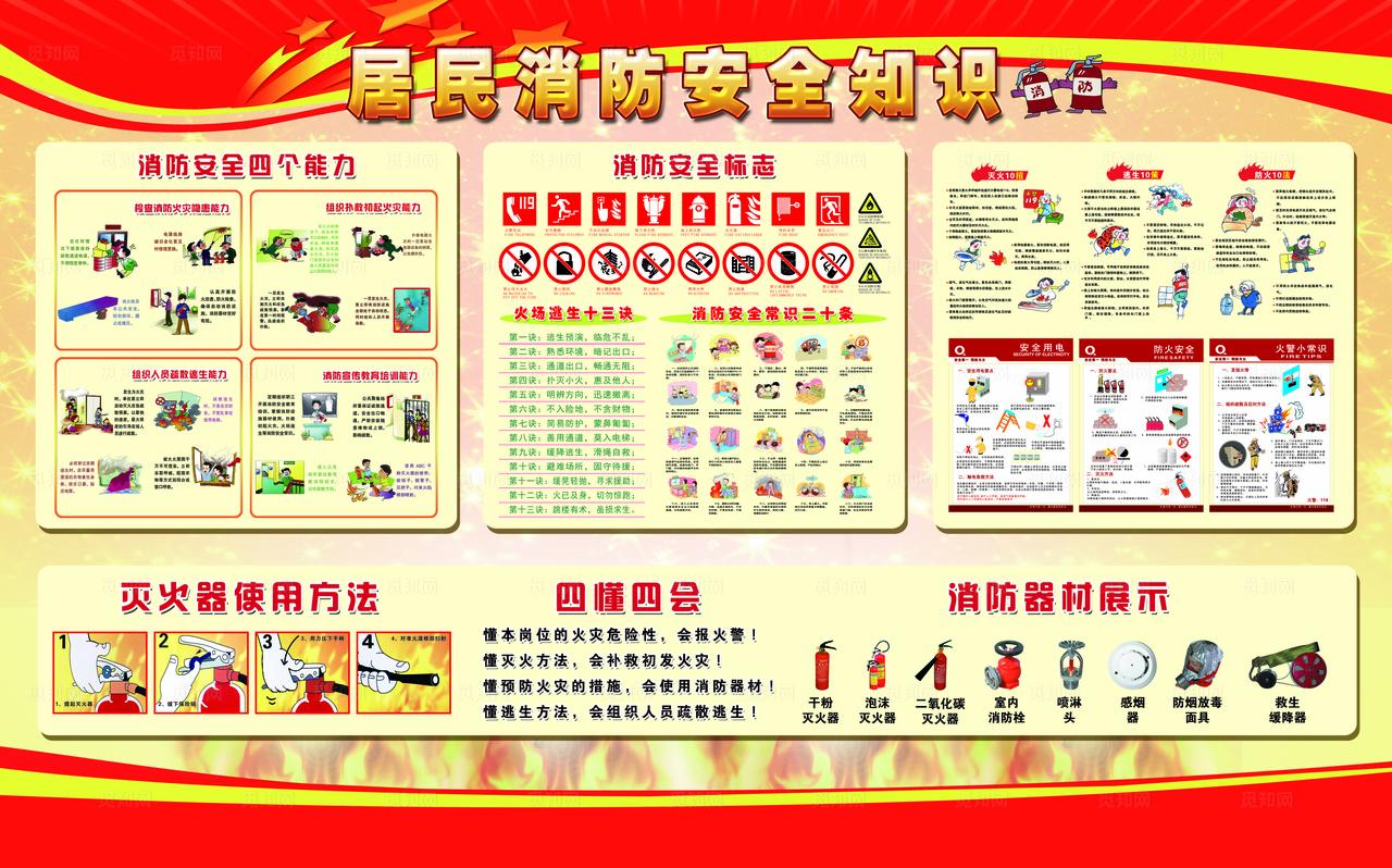 居民消防只是图片