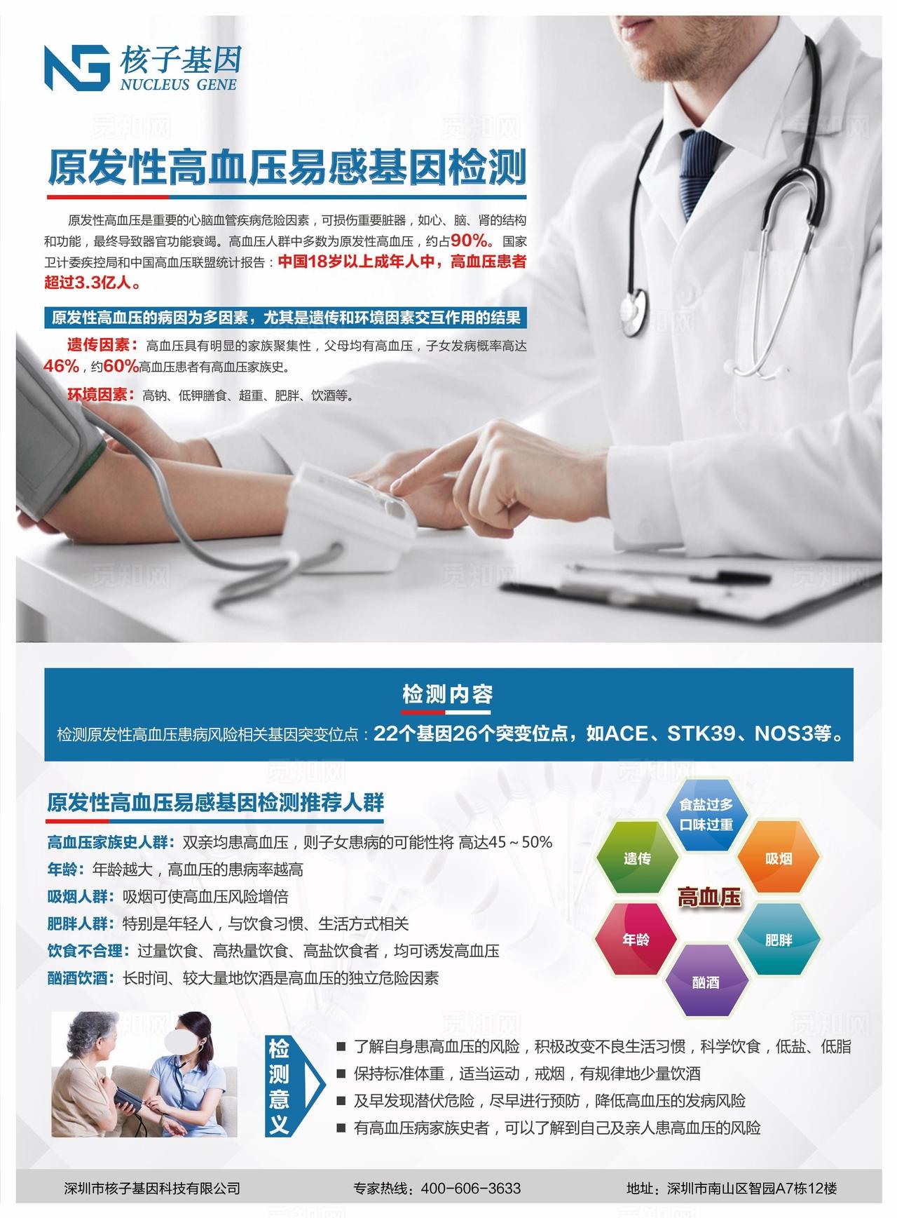 高血压易感基因检测图片