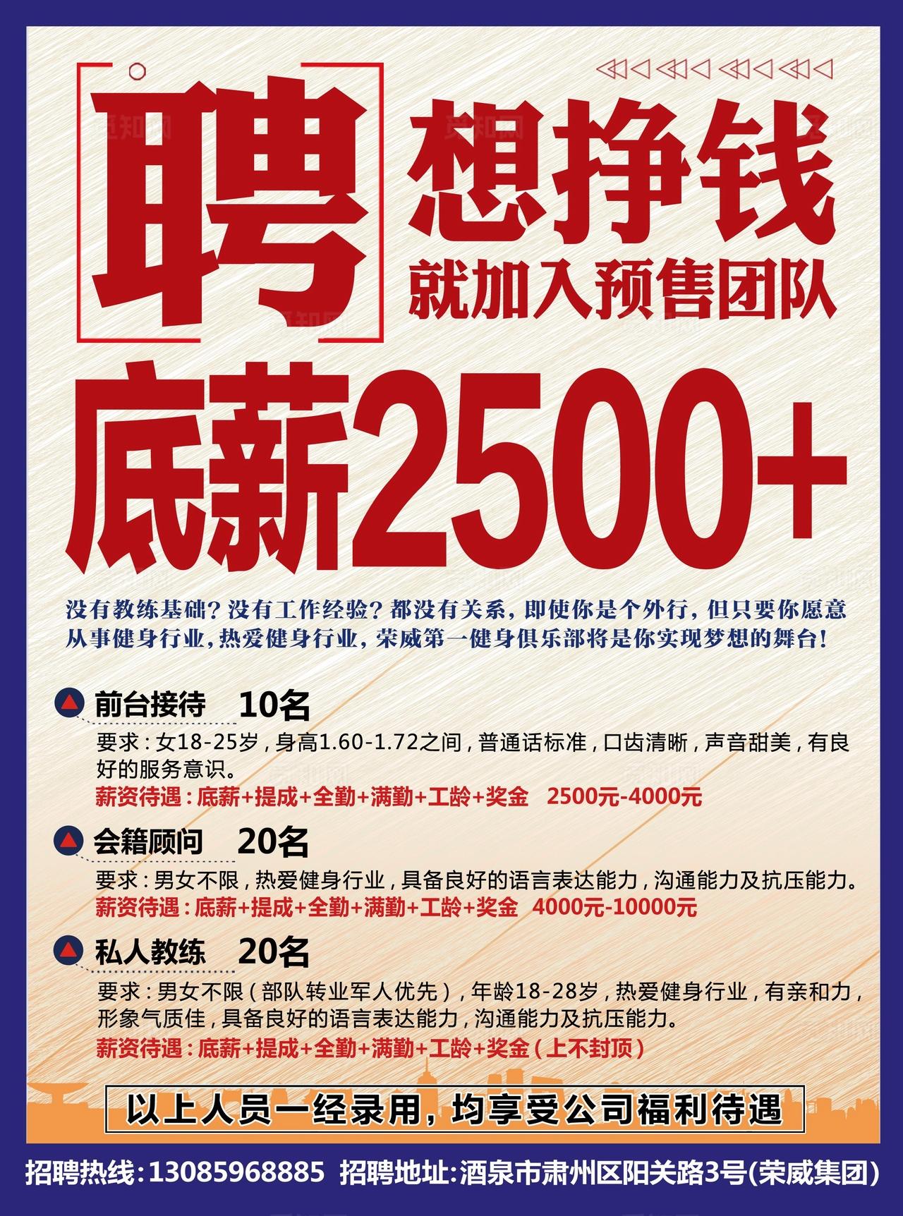 健身招聘宣传单图片