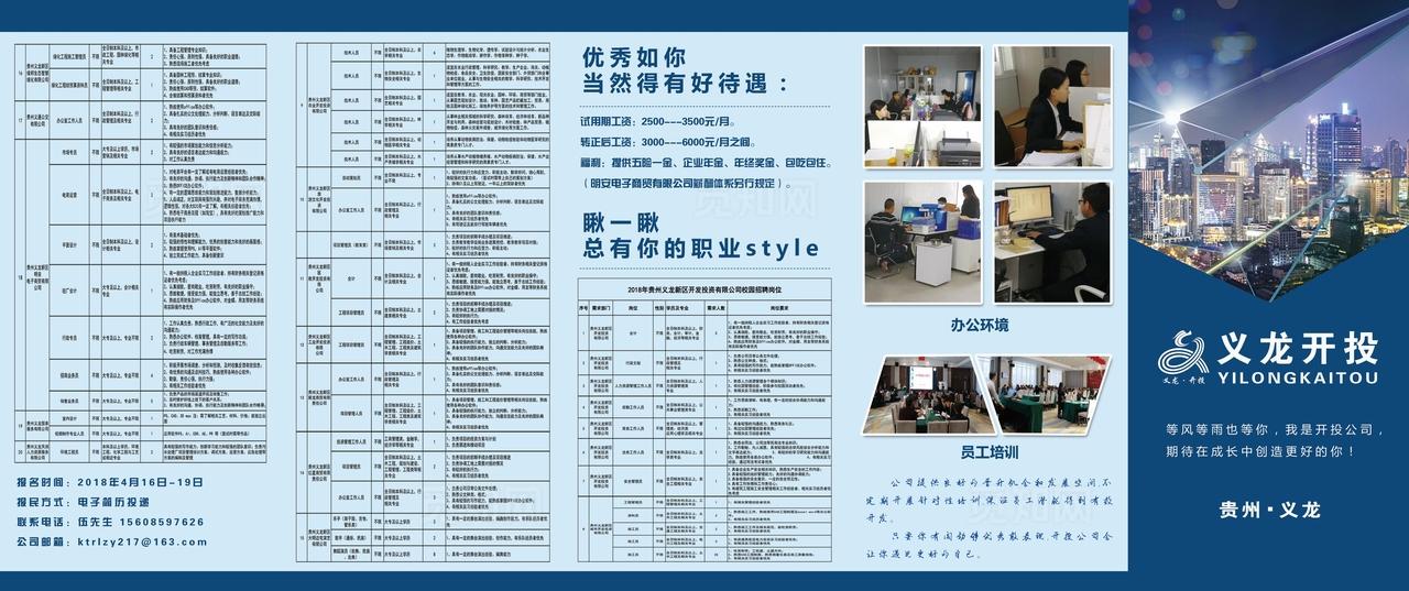 五折页宣传单图片