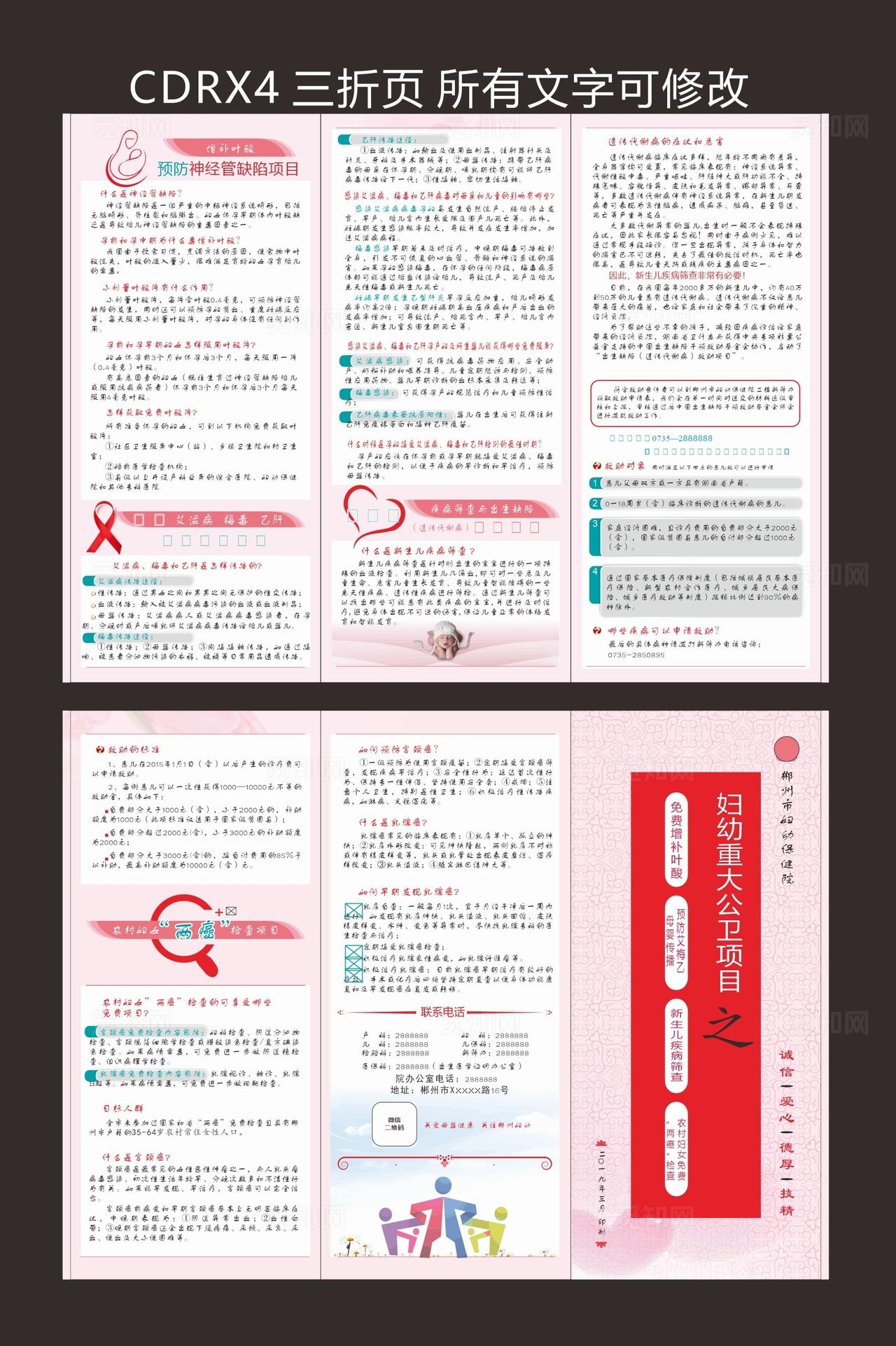 妇幼重大公卫项目之疾病预防图片