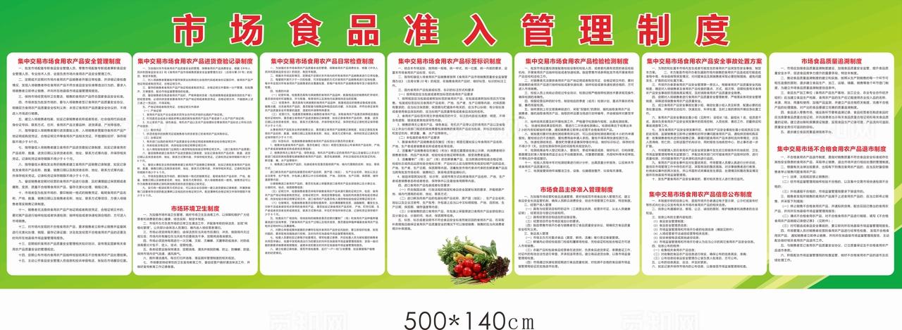 食品准入管理制度图片