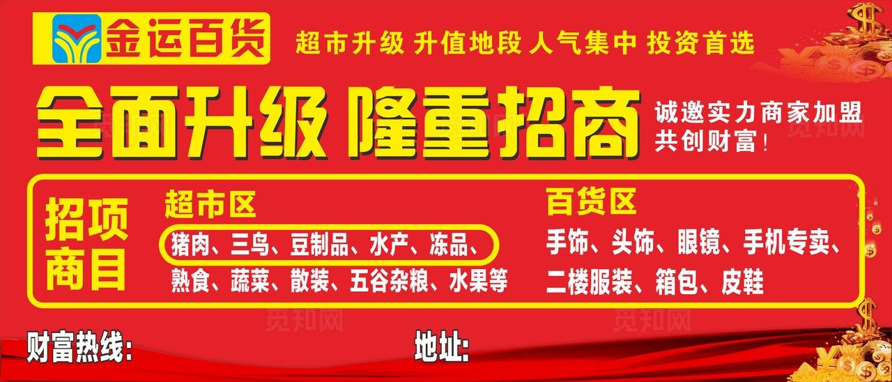 金运超市 升级装修 隆重招商图片