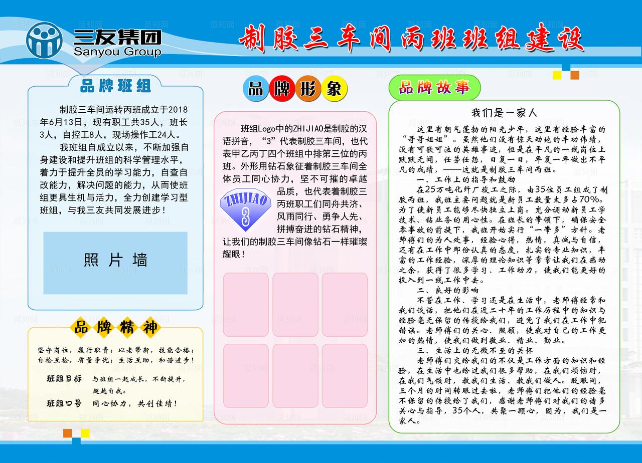 生产车间班组建设展板图片