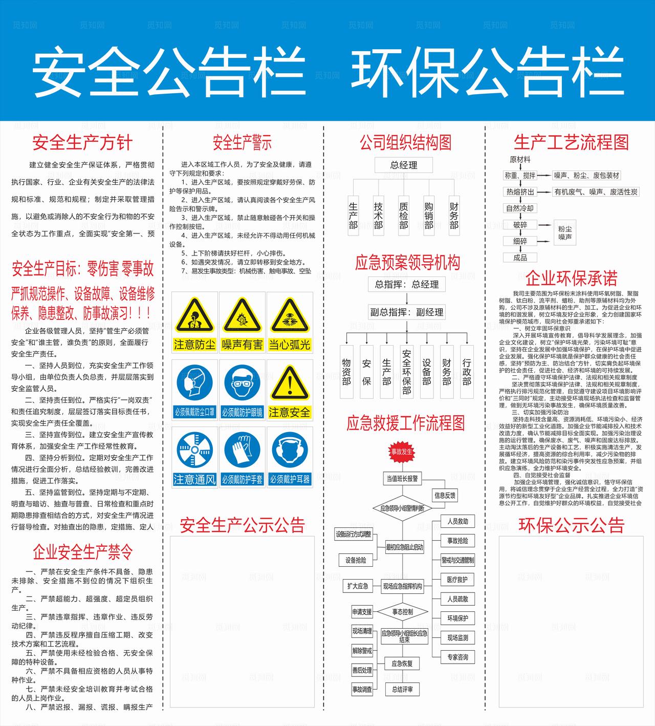 安全公告栏图片