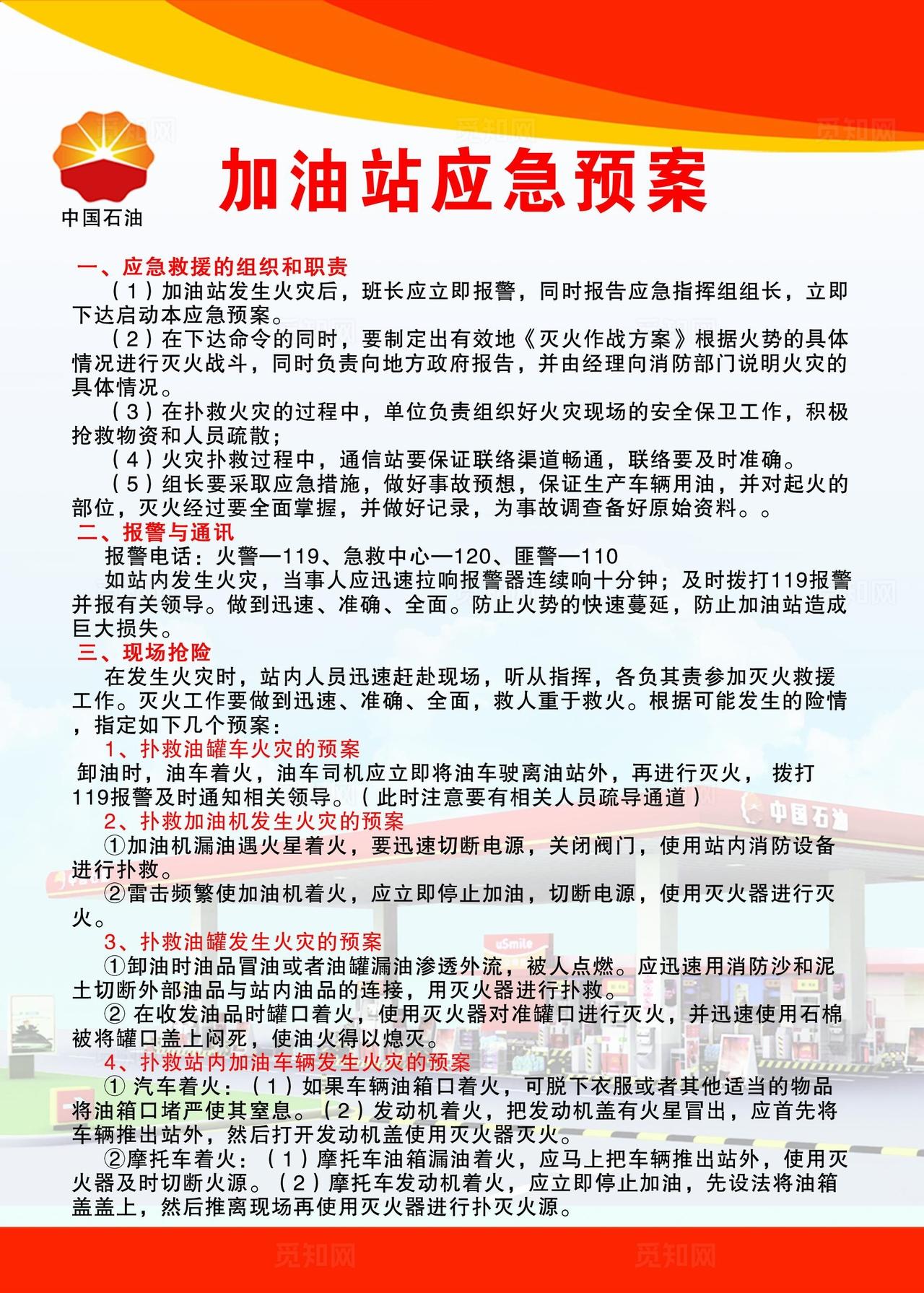 加油站制度图片