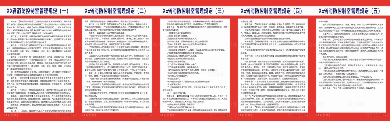 公共场所消防制度图片