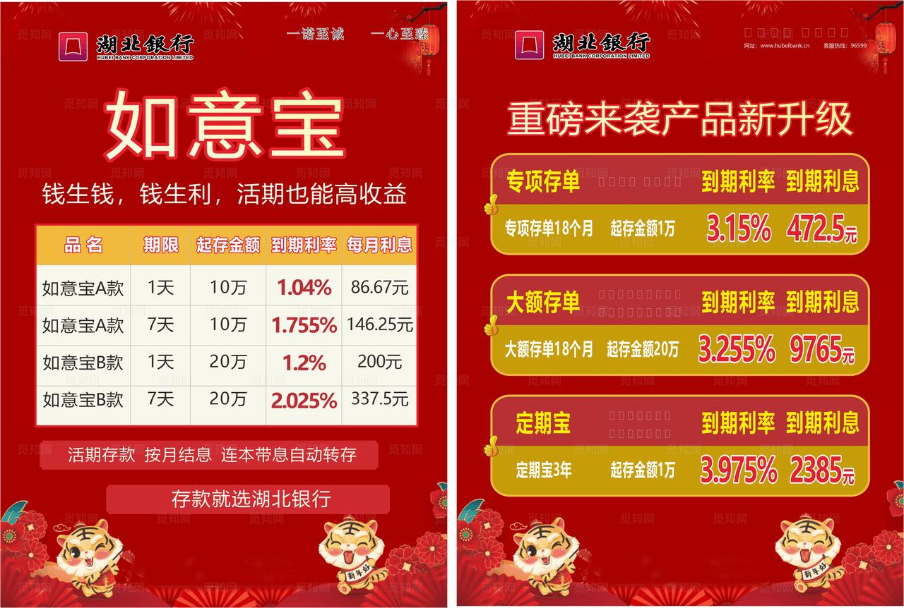 湖北银行如意宝图片