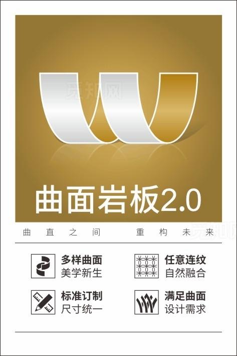 曲面岩板2.0产品特点标签图片